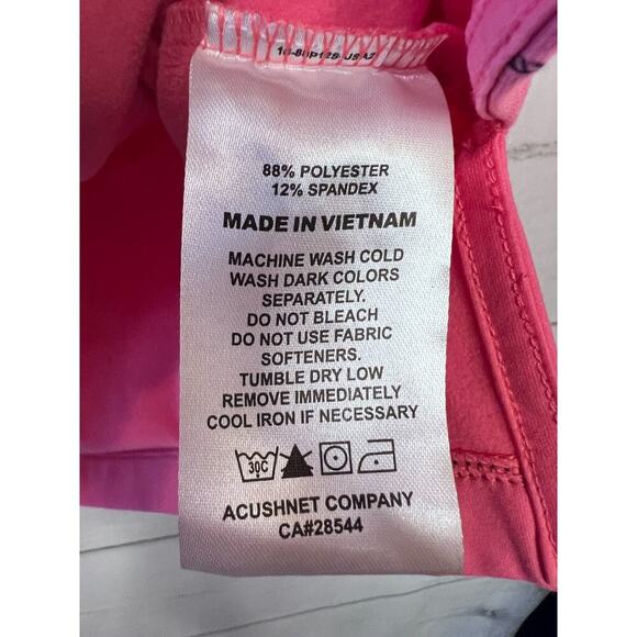 Footjoy Size Small Pink Golf Pullover Vest - Picture 3 of 5